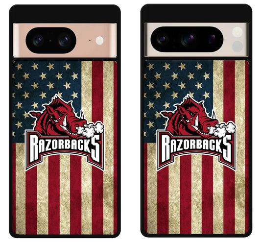 Arkansas Razorbacks Flag Google Pixel 8 | 8 Pro Case