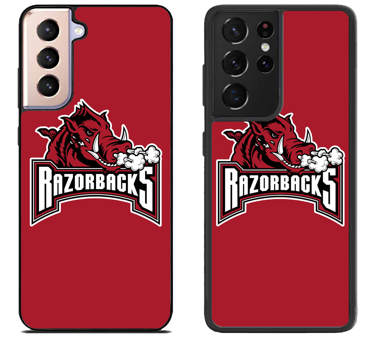 Arkansas Razorbacks Red Samsung Galaxy S21 | S21 FE | S21+ | S21 Ultra Case