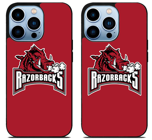 Arkansas Razorbacks Red iPhone 15 Pro | iPhone 15 Pro Max Case