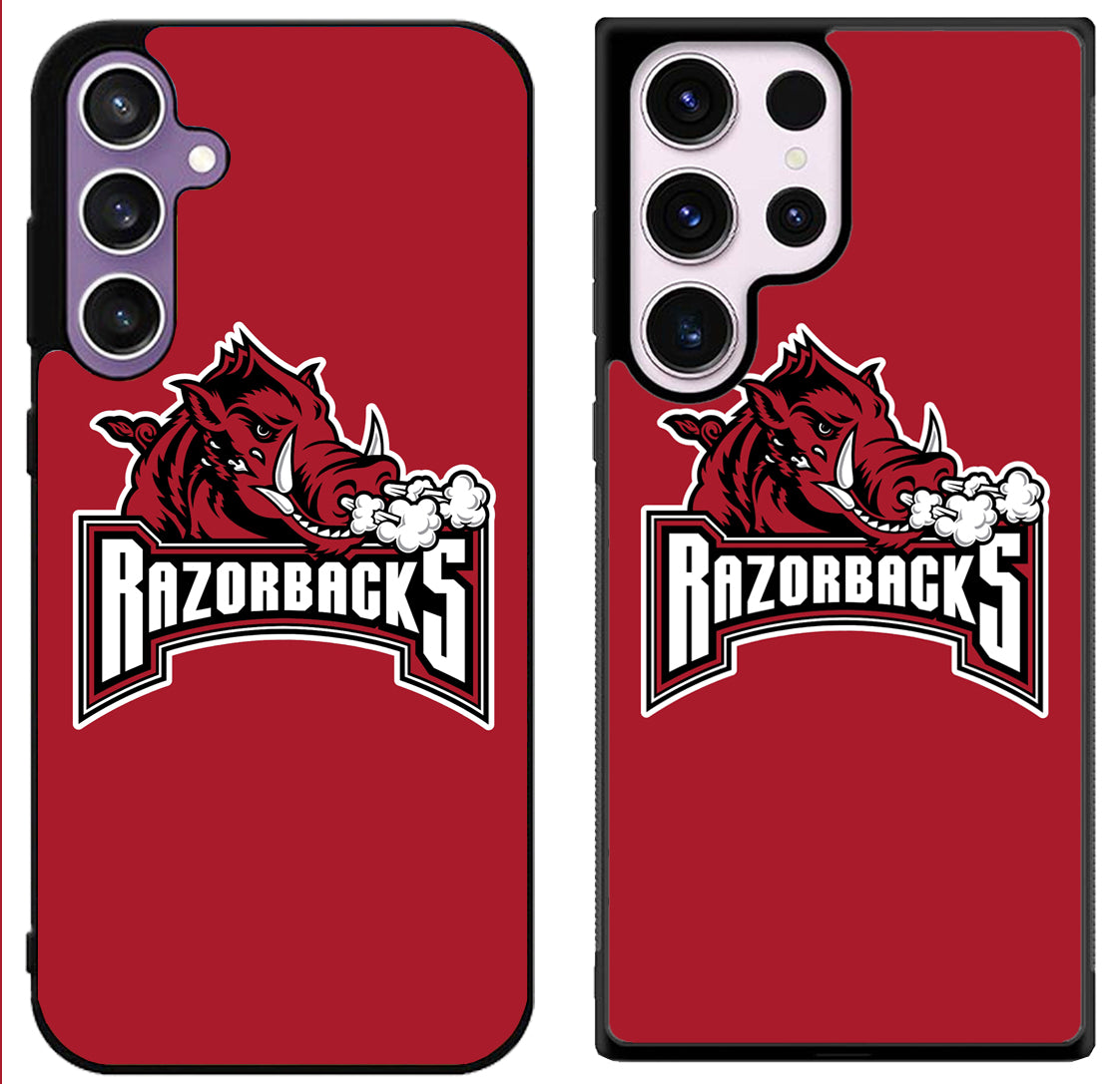 Arkansas Razorbacks Red Samsung Galaxy S24 | S24+ | S24 Ultra Case ...