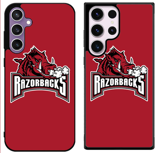 Arkansas Razorbacks Red Samsung Galaxy S24 | S24+ | S24 Ultra Case