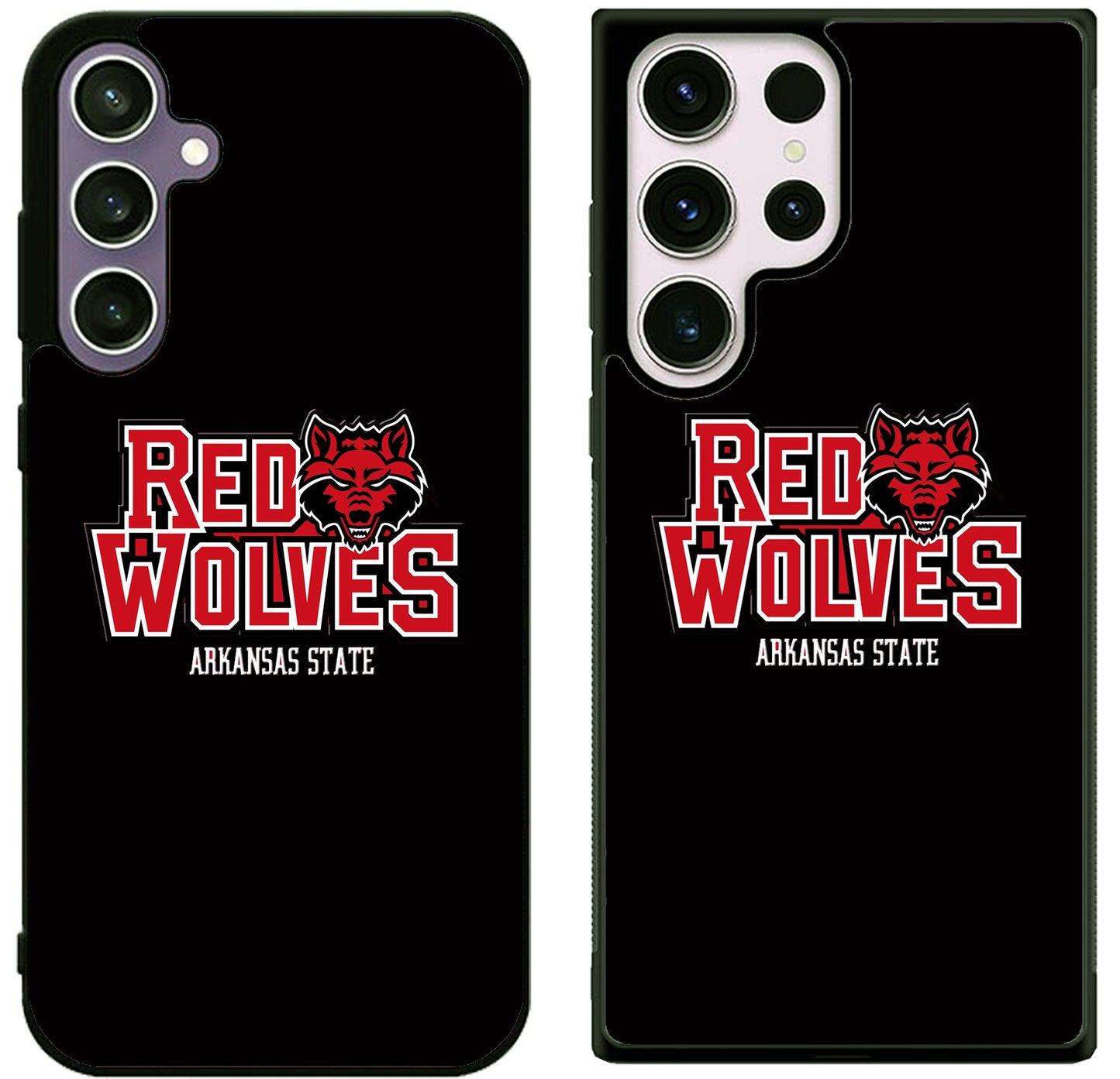 Arkansas State Red Wolves Black Samsung Galaxy S25 | S25+ | S25 Ultra Case