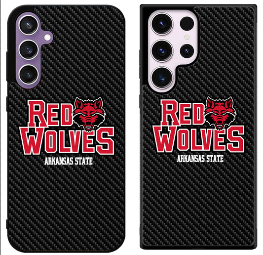 Arkansas State Red Wolves Carbon Samsung Galaxy S24 | S24+ | S24 Ultra Case