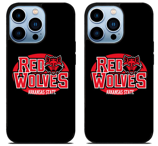 Arkansas State Red Wolves Cover iPhone 15 Pro | iPhone 15 Pro Max Case