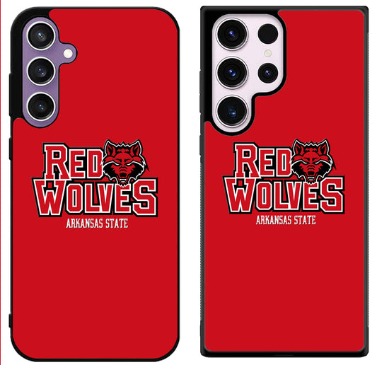 Arkansas State Red Wolves Red Samsung Galaxy S24 | S24+ | S24 Ultra Case