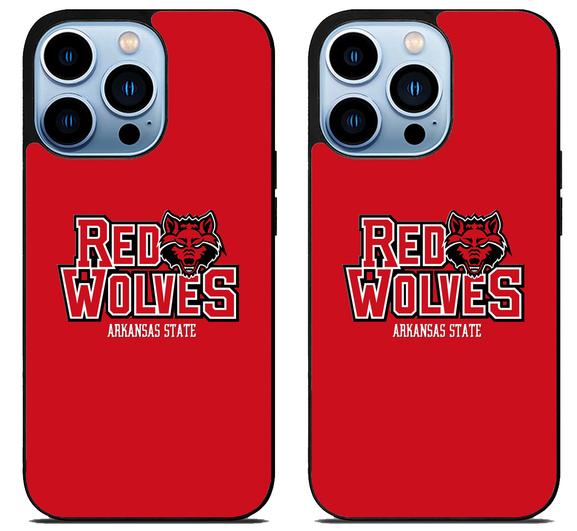 Arkansas State Red Wolves Logo iPhone 15 Pro | iPhone 15 Pro Max Case
