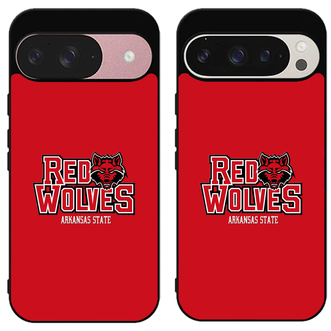 Arkansas State Red Wolves Logo Google Pixel 9 | 9 Pro | 9 Pro XL Case