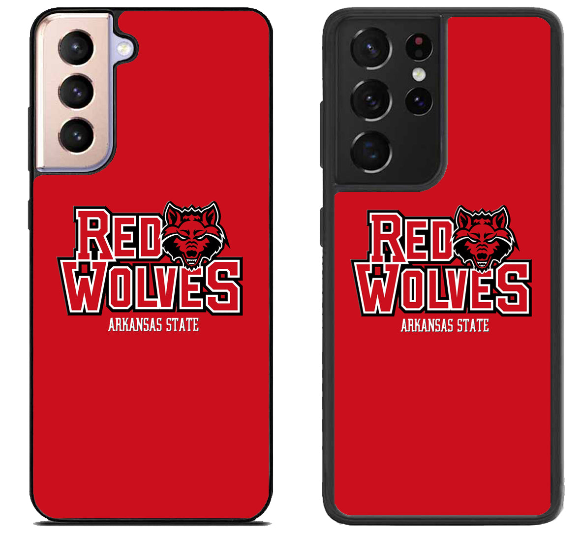Arkansas State Red Wolves Logo Samsung Galaxy S21 | S21 FE | S21+ | S21 Ultra Case