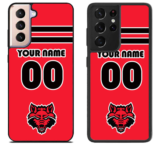 Custom Personalized Arkansas State Red Wolves Samsung Galaxy S21 | S21 FE | S21+ | S21 Ultra Case