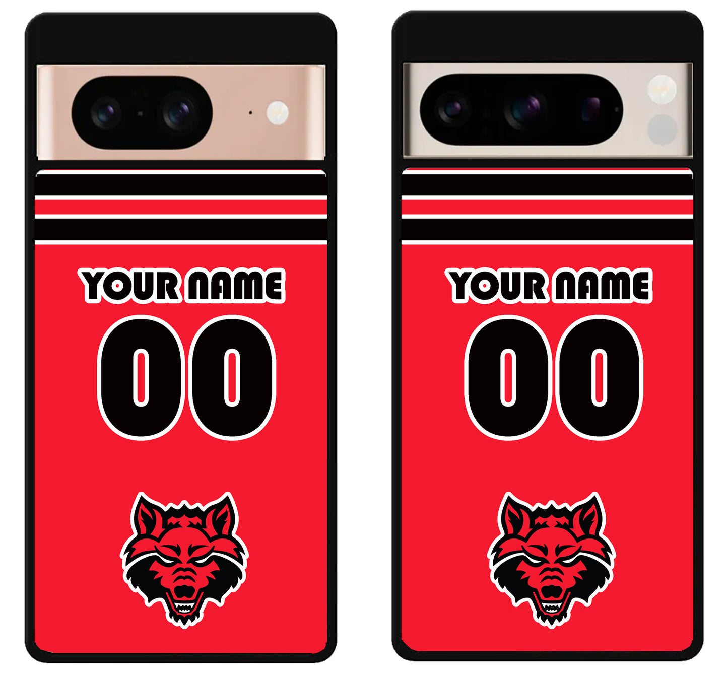 Custom Personalized Arkansas State Red Wolves Google Pixel 8 | 8 Pro Case