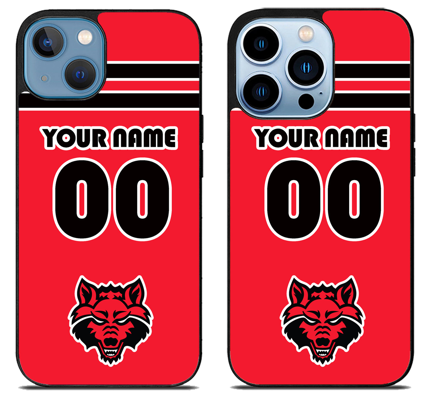Custom Personalized Arkansas State Red Wolves iPhone 13 | 13 Mini | 13 Pro | 13 Pro Max Case