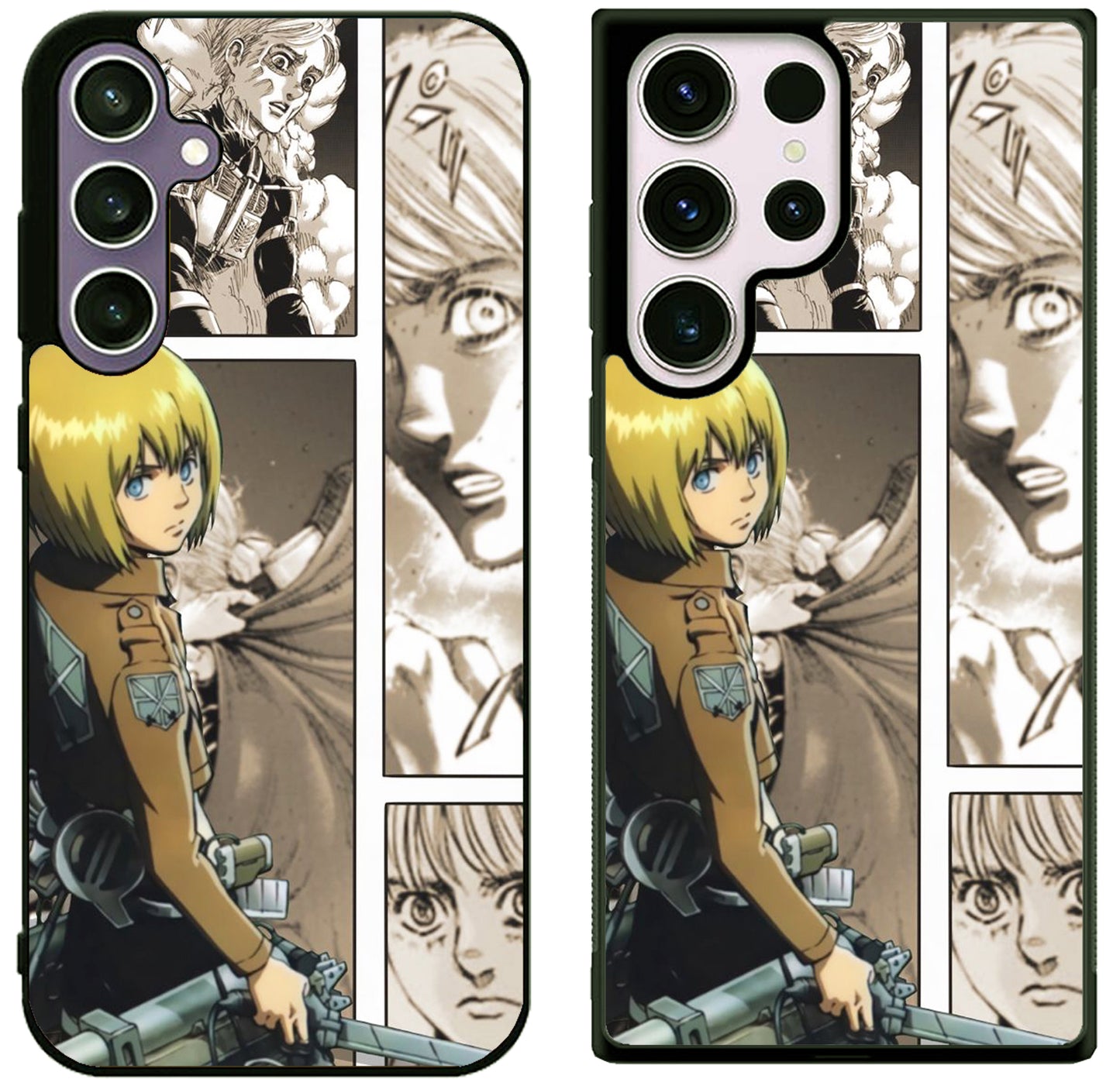 Armin Arlert Attack on Titan Collage Samsung Galaxy S25 | S25+ | S25 Ultra Case