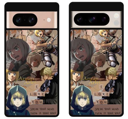 Armin Arlert Attack on Titan Cool Google Pixel 8 | 8 Pro Case