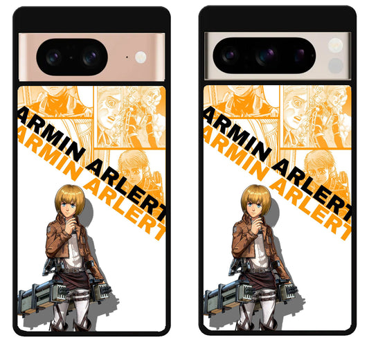 Armin Arlert Attack on Titan Cover Google Pixel 8 | 8 Pro Case