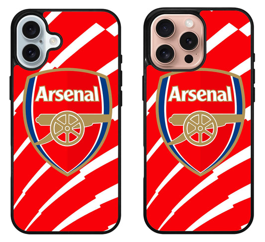 Arsenal Logo iPhone 16 | 16 Plus | 16 Pro | 16 Pro Max Case