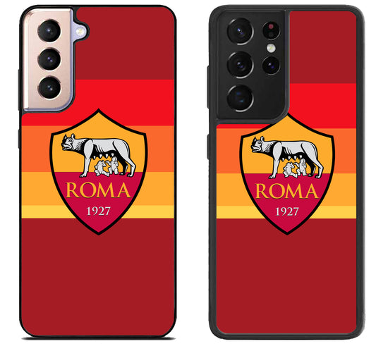 As Roma Logo Samsung Galaxy S21 | S21 FE | S21+ | S21 Ultra Case