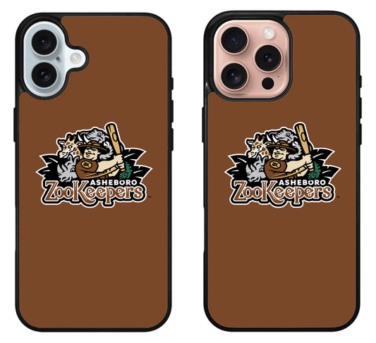 Asheboro ZooKeepers Logo iPhone 16 | 16 Plus | 16 Pro | 16 Pro Max Case