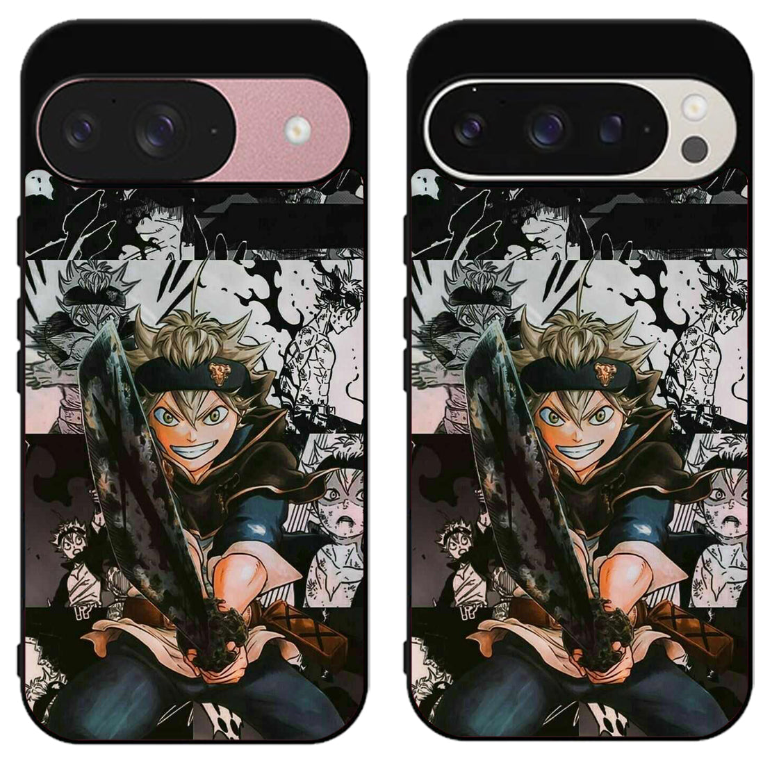Asta Black Clover Collage Google Pixel 9 | 9 Pro | 9 Pro XL Case