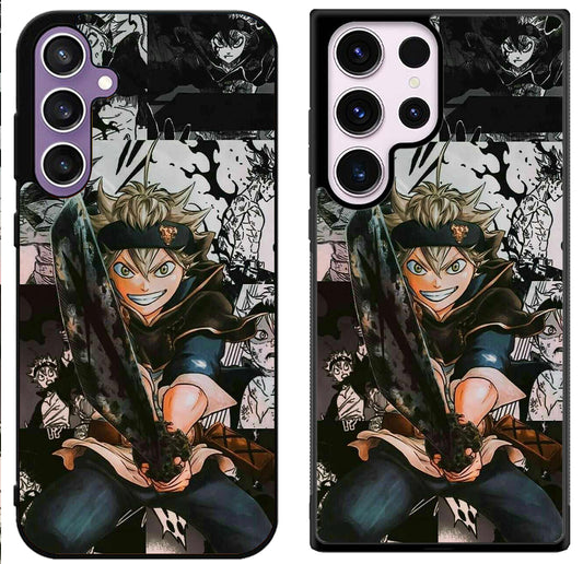 Asta Black Clover Collage Samsung Galaxy S24 | S24+ | S24 Ultra Case