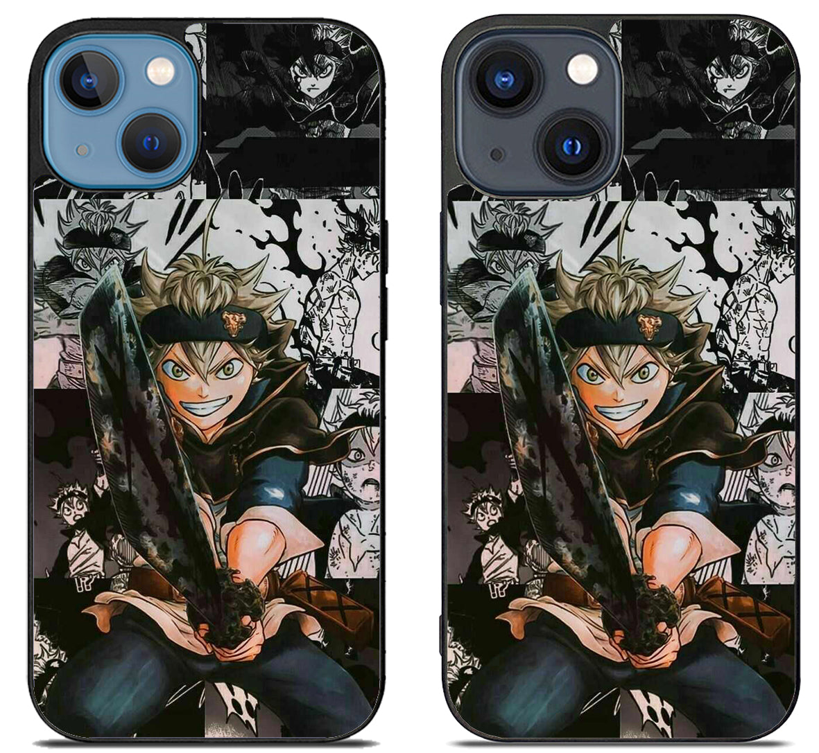 Asta Black Clover Collage iPhone 15 | iPhone 15 Plus Case