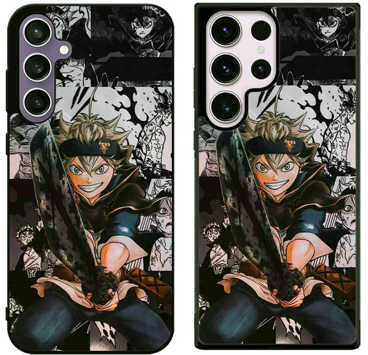 Asta Black Clover Collage Samsung Galaxy S25 | S25+ | S25 Ultra Case