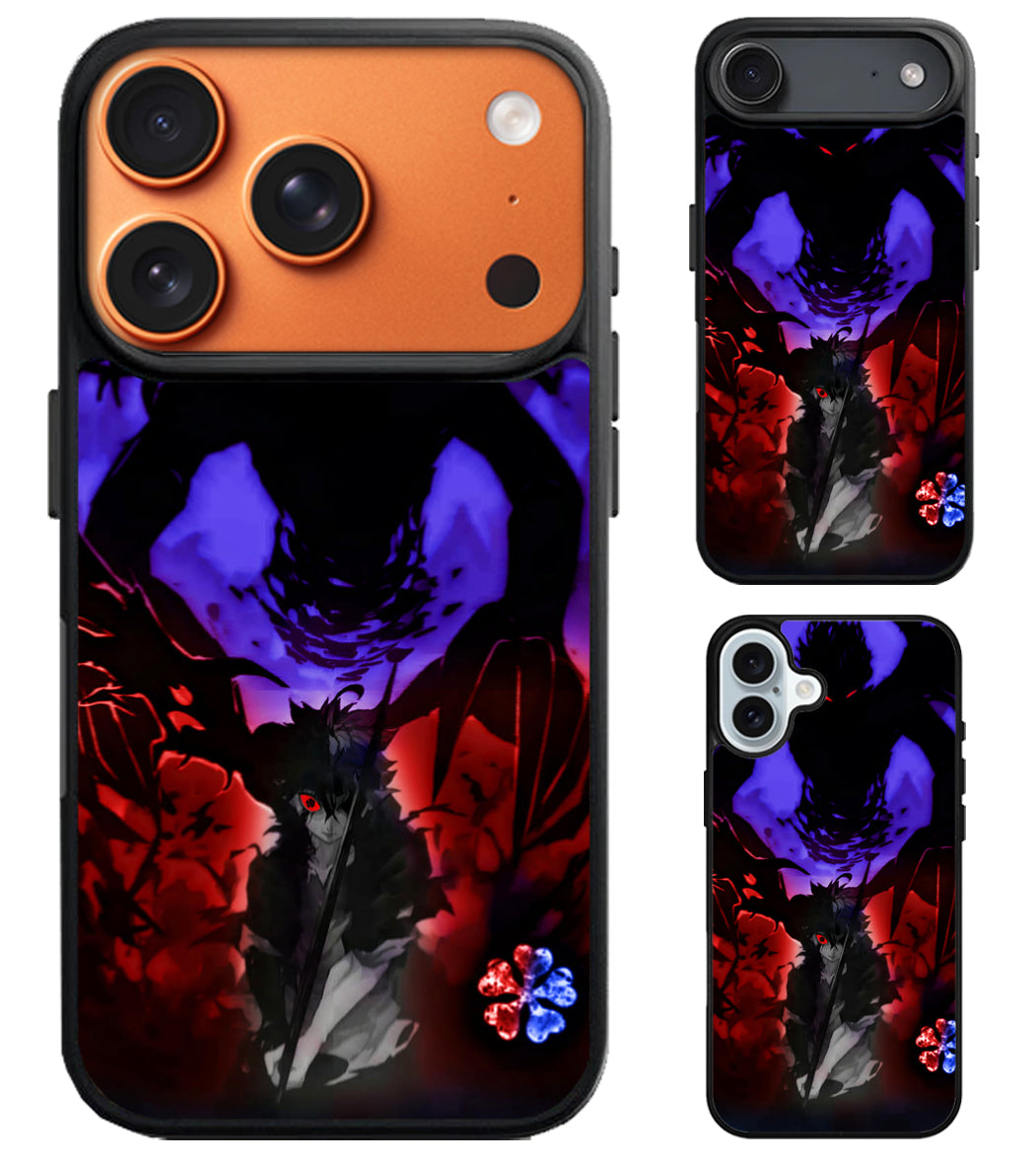 Asta Black Clover Cover iPhone Air | iPhone 17 | 17 Pro | 17 Pro Max Case