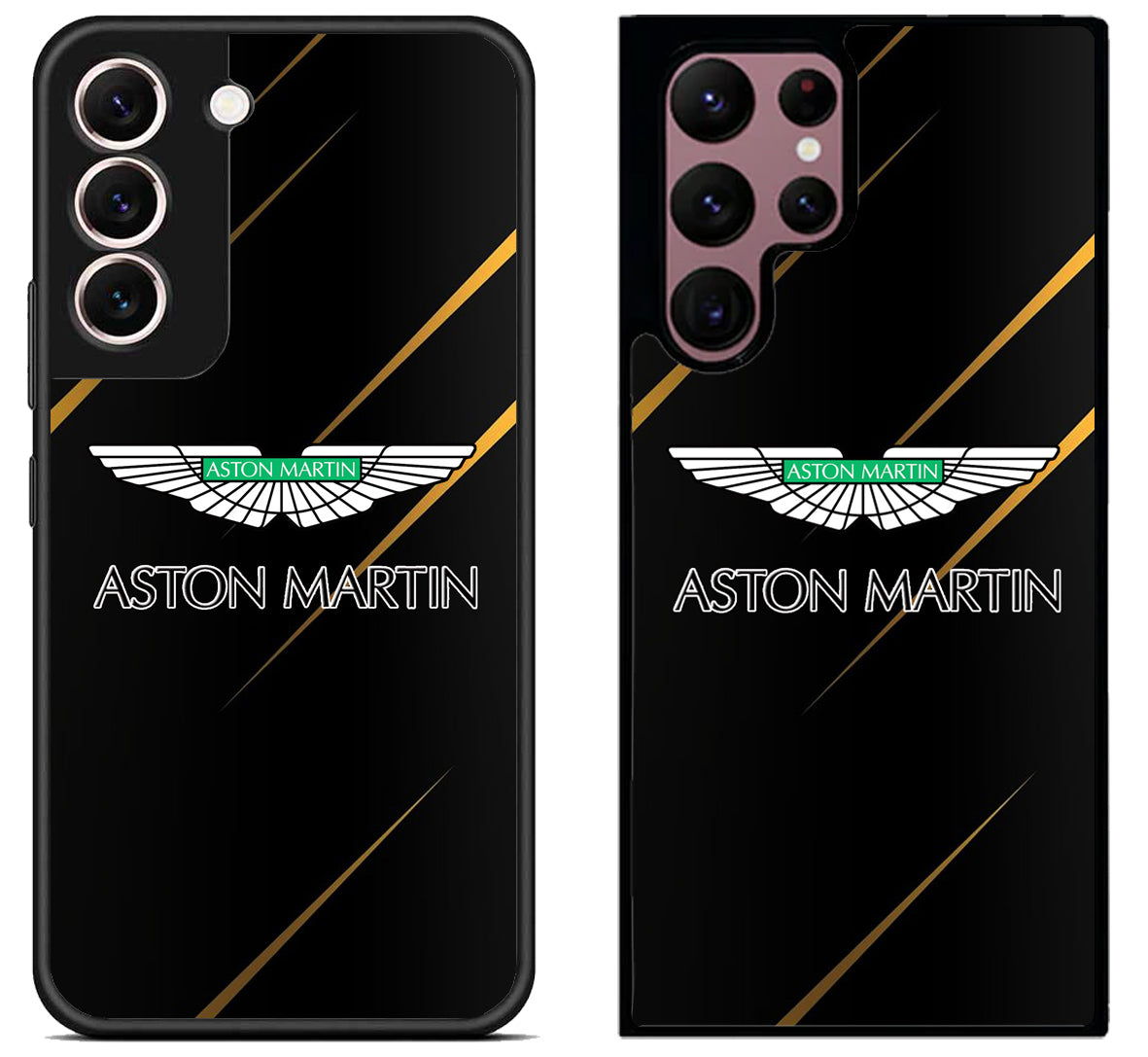 Aston Martin Black Metallic Samsung Galaxy S22 | S22+ | S22 Ultra Case