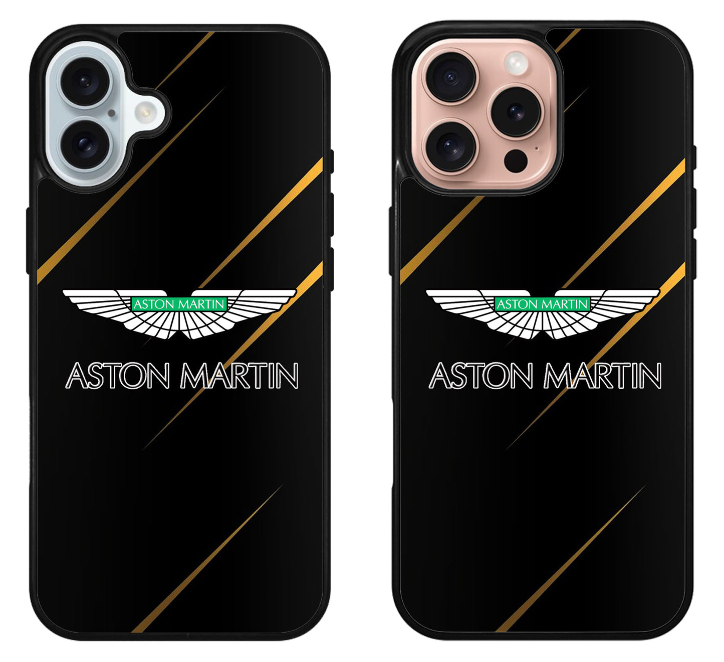 Aston Martin Black Metallic iPhone 16 | 16 Plus | 16 Pro | 16 Pro Max Case