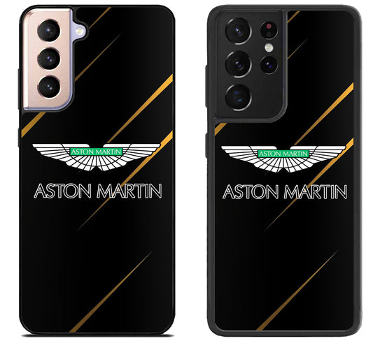 Aston Martin Black Metallic Samsung Galaxy S21 | S21 FE | S21+ | S21 Ultra Case