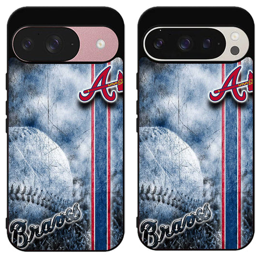 Atlanta Braves Background Google Pixel 9 | 9 Pro | 9 Pro XL Case