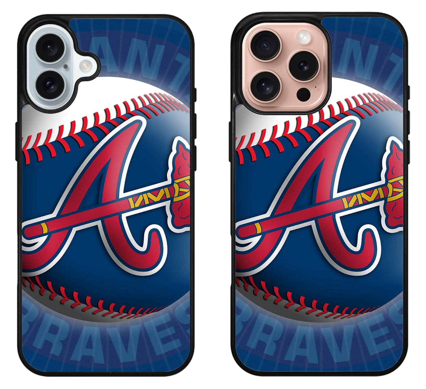 Atlanta Braves Background Cover iPhone 16 | 16 Plus | 16 Pro | 16 Pro Max Case