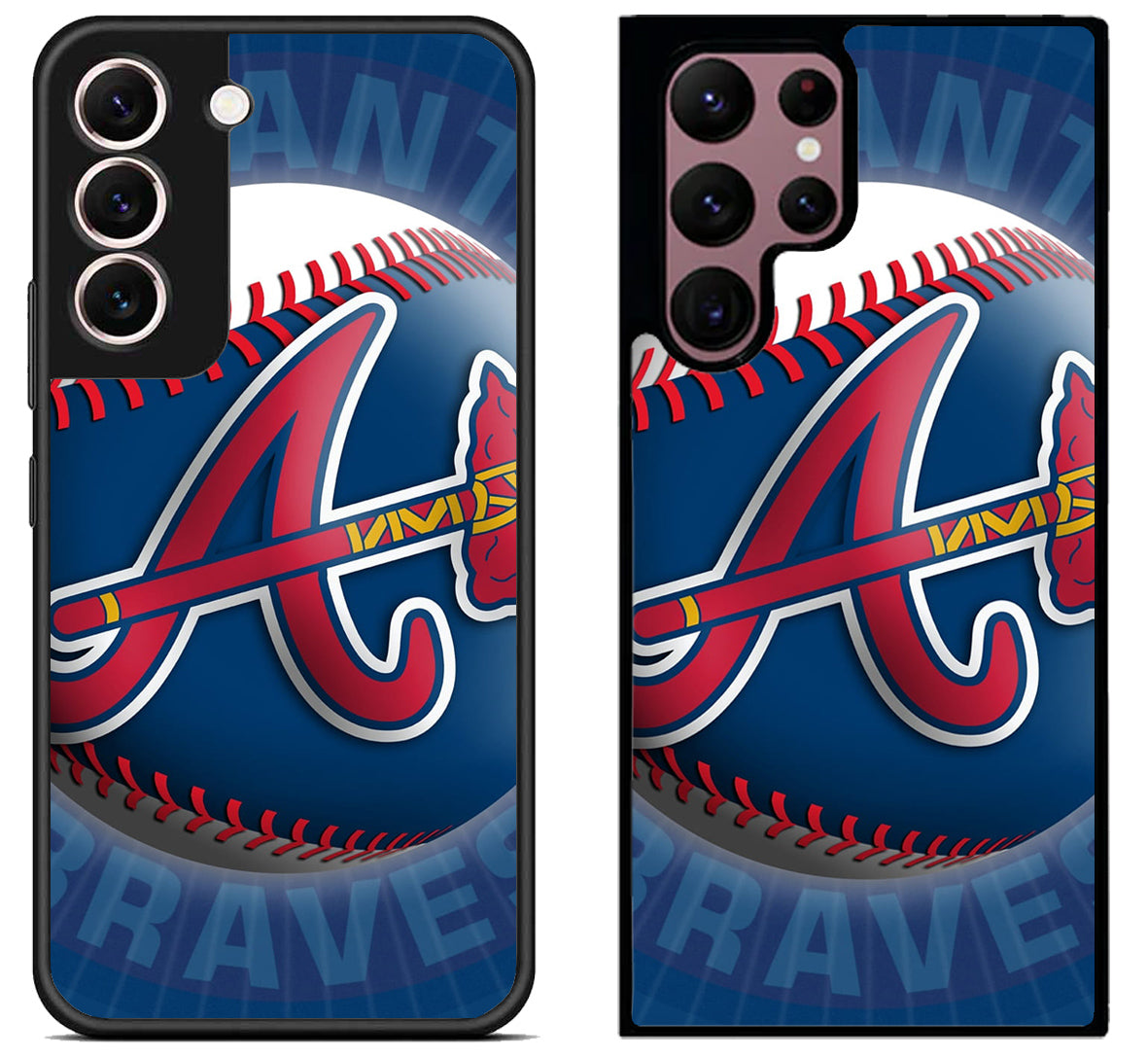 Atlanta Braves Background Samsung Galaxy S22 | S22+ | S22 Ultra Case