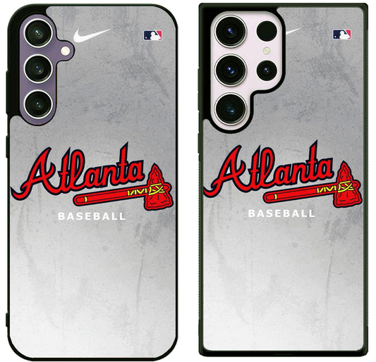 Atlanta Braves Baseball Cover Samsung Galaxy S25 | S25+ | S25 Ultra Case
