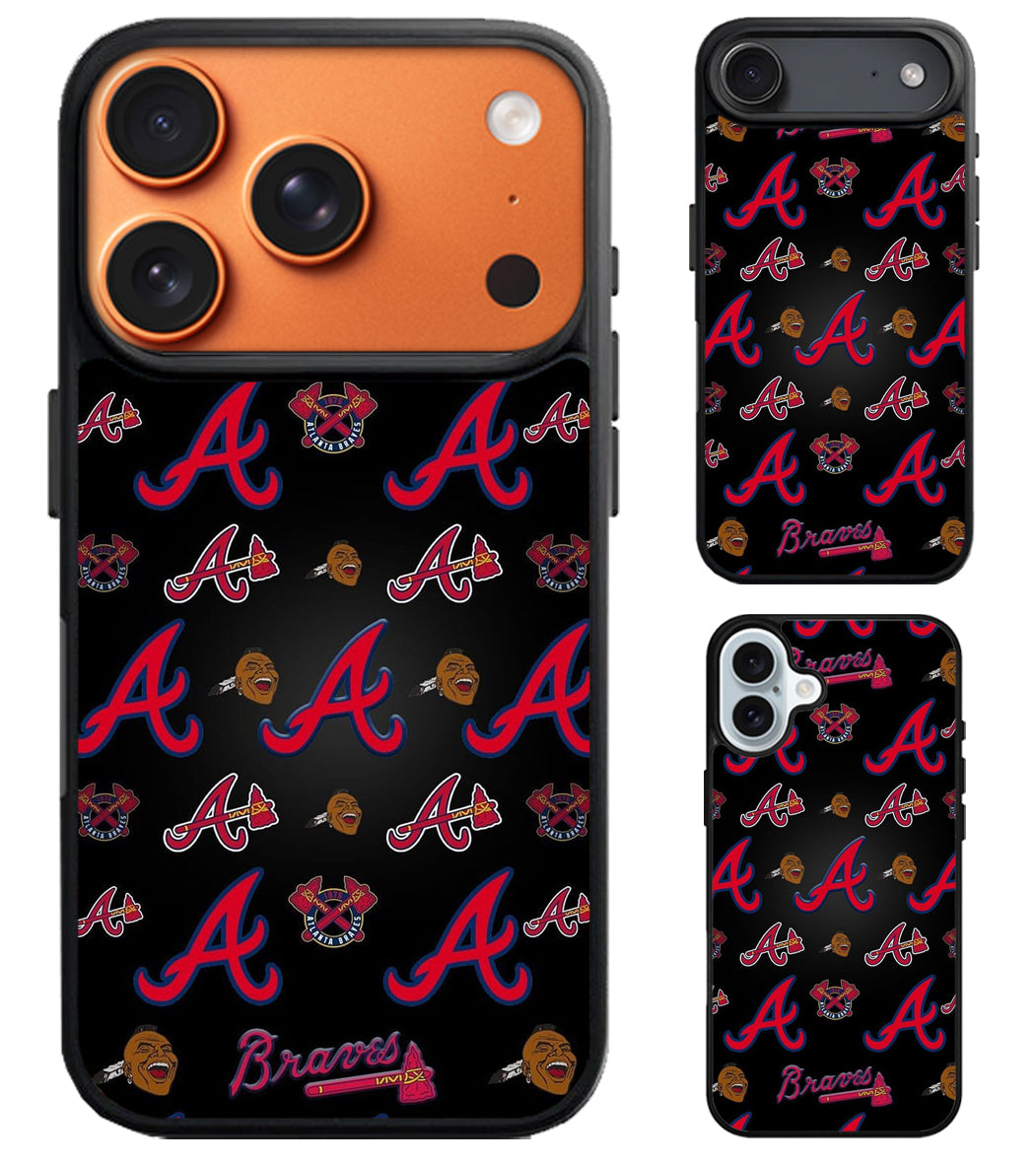Atlanta Braves Collage iPhone Air | iPhone 17 | 17 Pro | 17 Pro Max Case