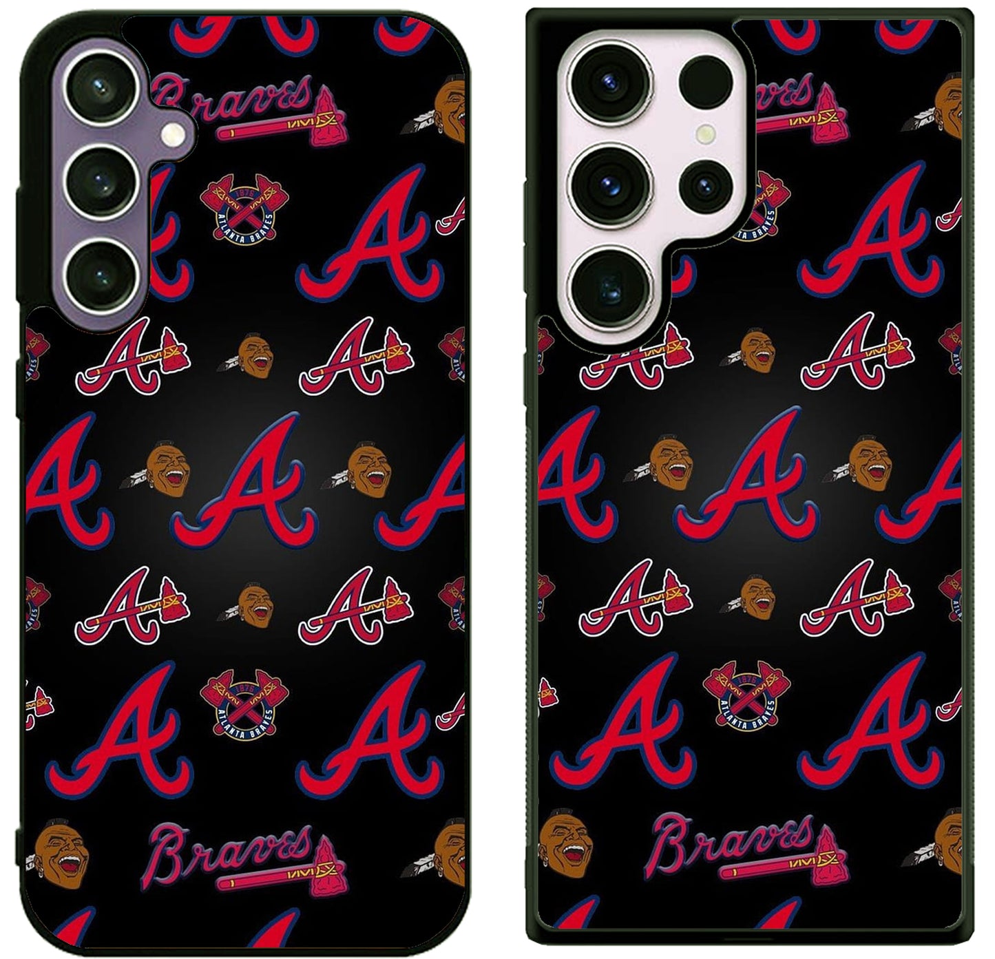 Atlanta Braves Collage Samsung Galaxy S25 | S25+ | S25 Ultra Case