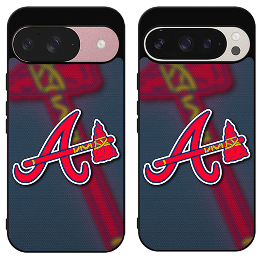 Atlanta Braves Wallpaper Google Pixel 9 | 9 Pro | 9 Pro XL Case