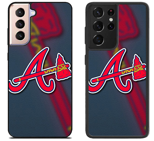 Atlanta Braves Wallpaper Samsung Galaxy S21 | S21 FE | S21+ | S21 Ultra Case