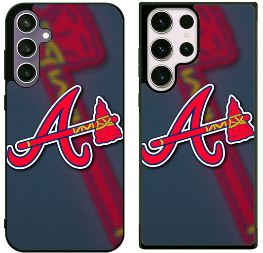 Atlanta Braves Wallpaper Samsung Galaxy S25 | S25+ | S25 Ultra Case