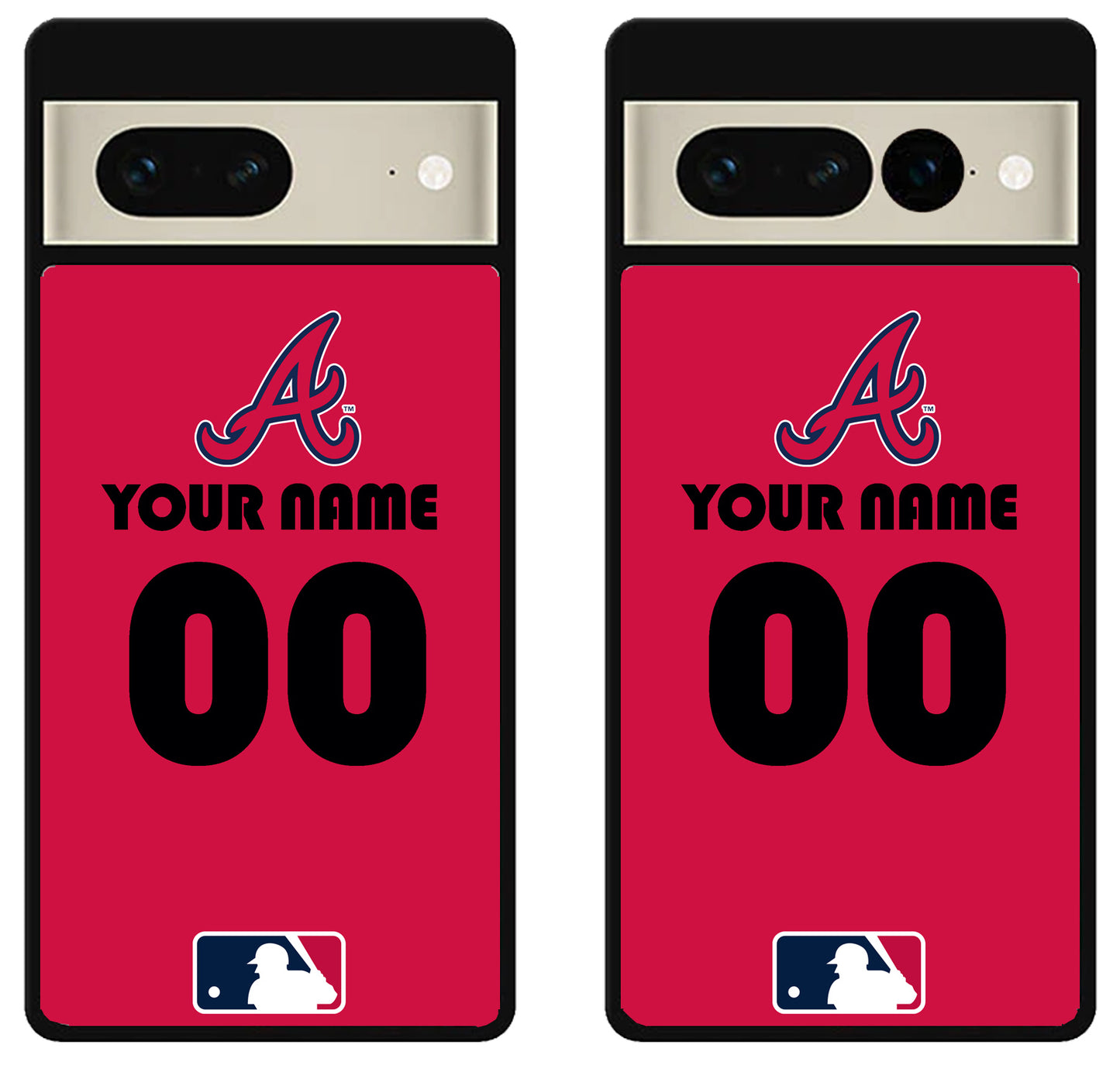 Custom Personalized Atlanta Braves MLB Google Pixel 7 | 7 Pro Case