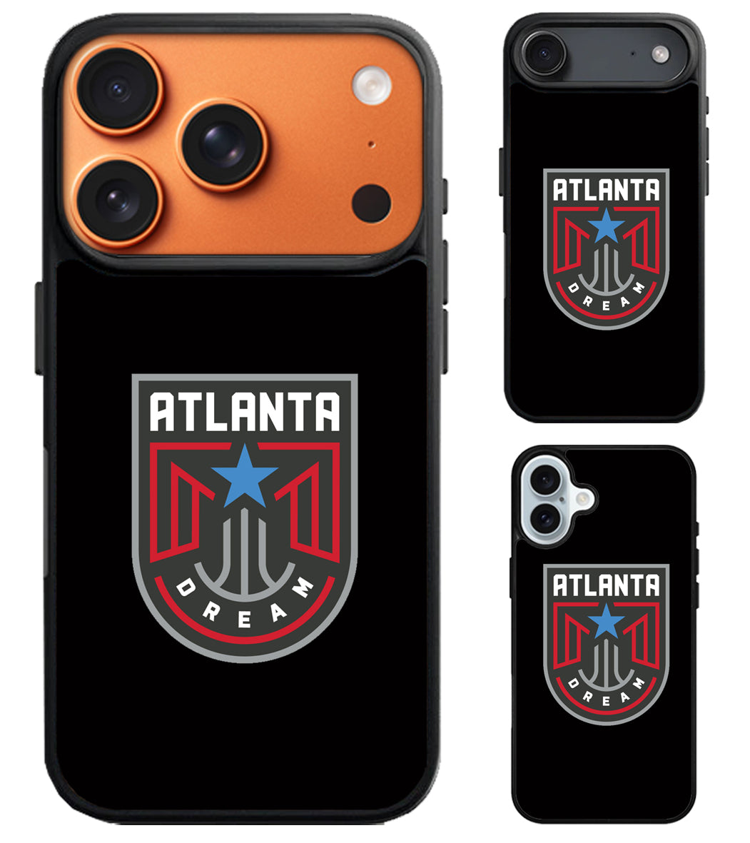 Atlanta Dream Black iPhone Air | iPhone 17 | 17 Pro | 17 Pro Max Case