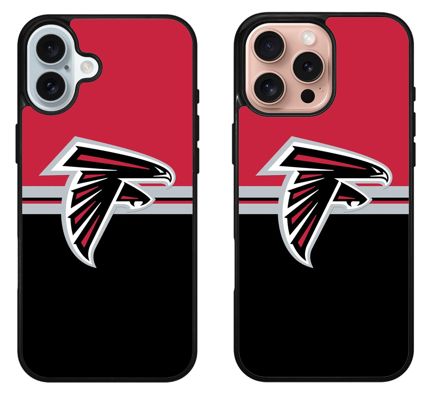 Atlanta Falcons Logo Stripe iPhone 16 | 16 Plus | 16 Pro | 16 Pro Max Case