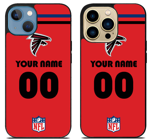 Custom Personalized Atlanta Falcons NFL iPhone 14 |  14 Plus | 14 Pro | 14 Pro Max Case