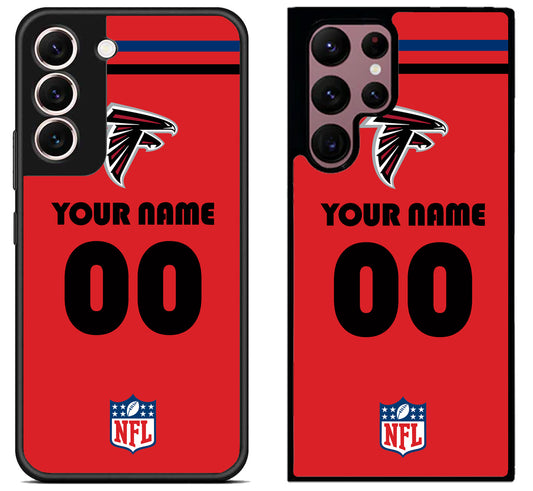 Custom Personalized Atlanta Falcons NFL Samsung Galaxy S22 | S22+ | S22 Ultra Case