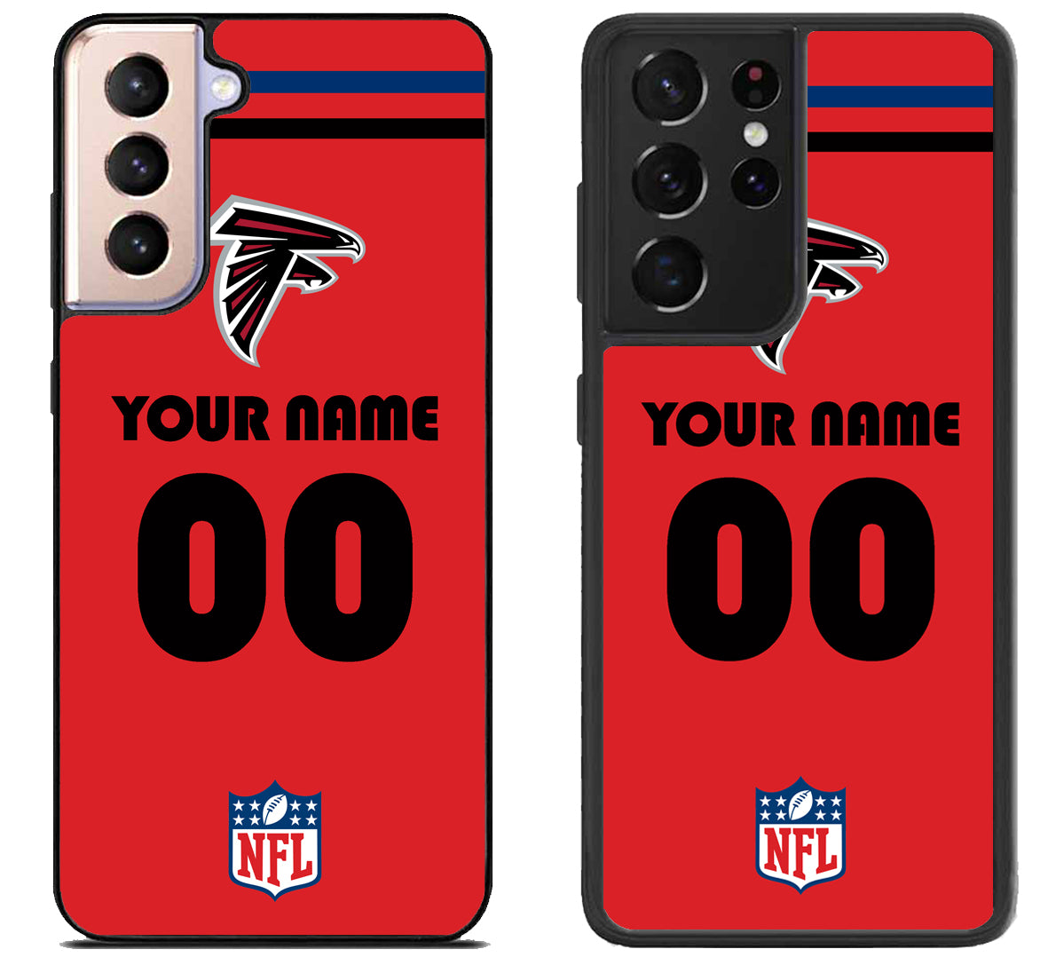 Custom Personalized Atlanta Falcons NFL Samsung Galaxy S21 | S21 FE | S21+ | S21 Ultra Case