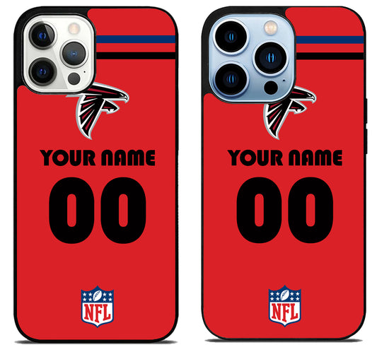 Custom Personalized Atlanta Falcons NFL iPhone 15 Pro | iPhone 15 Pro Max Case