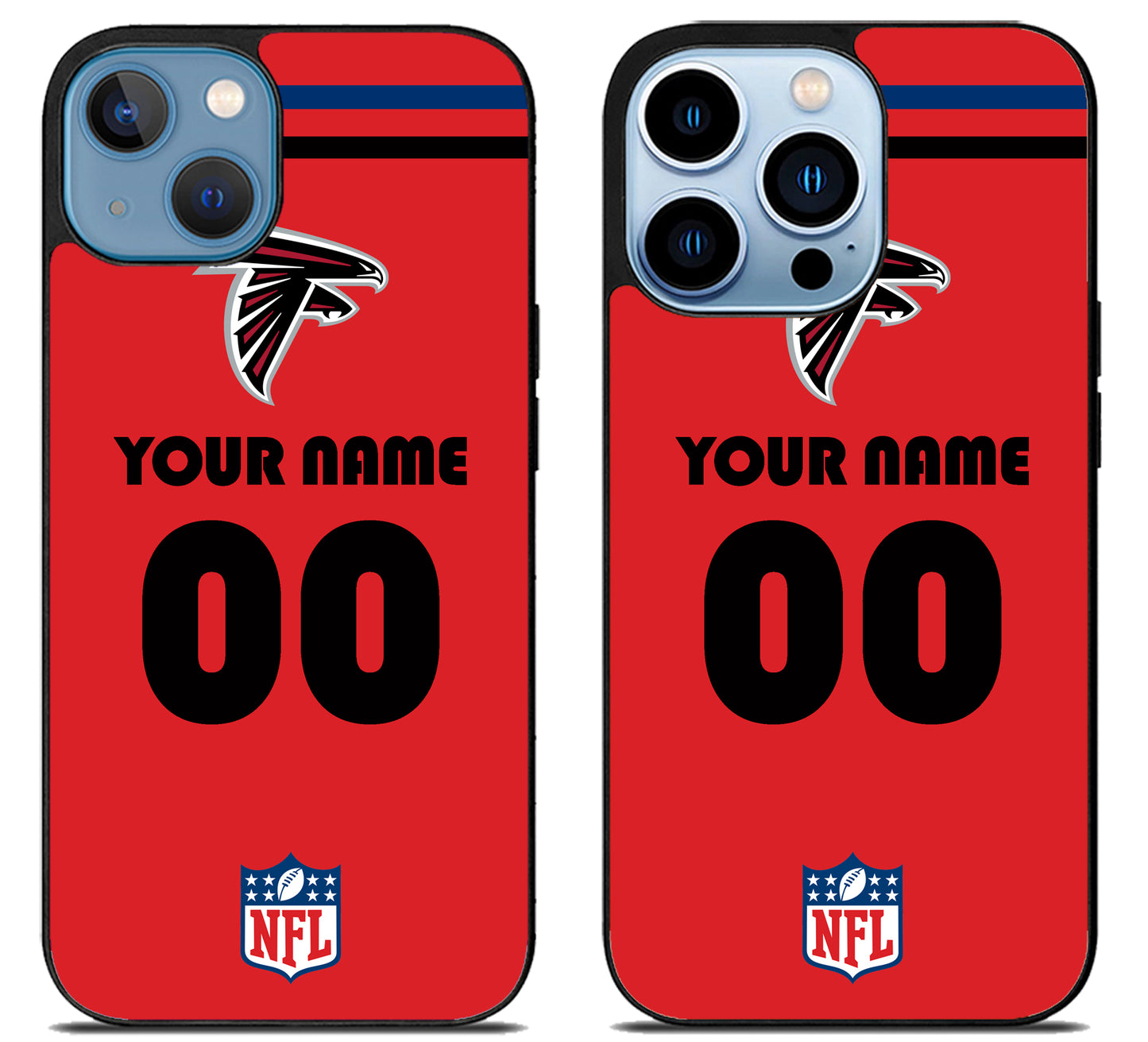 Custom Personalized Atlanta Falcons NFL iPhone 13 | 13 Mini | 13 Pro | 13 Pro Max Case