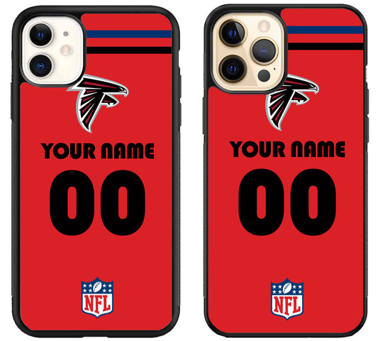 Custom Personalized Atlanta Falcons NFL iPhone 12 | 12 Mini | 12 Pro | 12 Pro Max Case