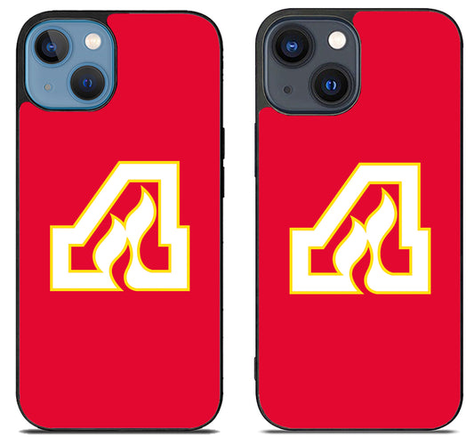 Atlanta Flames Red iPhone 15 | iPhone 15 Plus Case