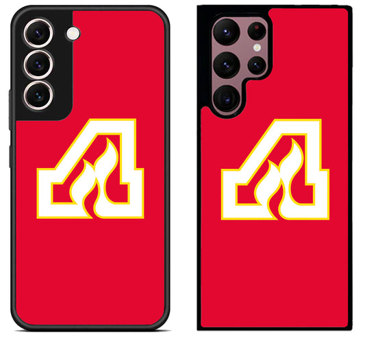 Atlanta Flames Red Samsung Galaxy S22 | S22+ | S22 Ultra Case