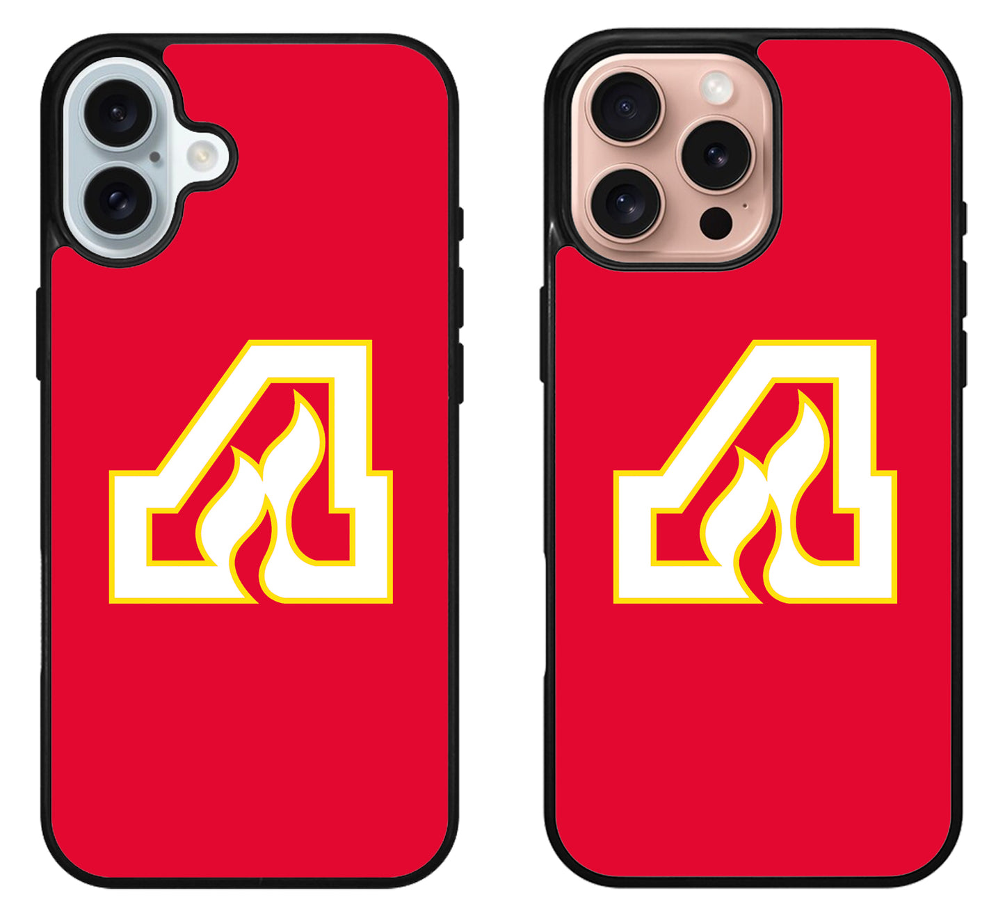 Atlanta Flames Red iPhone 16 | 16 Plus | 16 Pro | 16 Pro Max Case